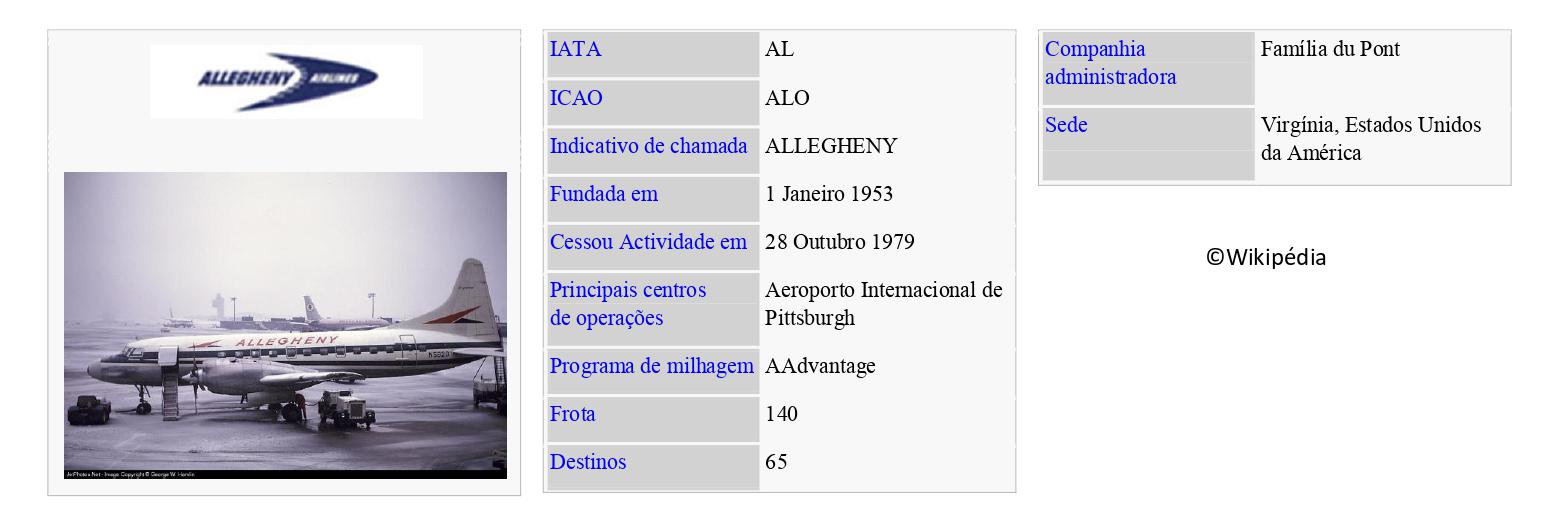 ALLEGHENY AIRLINES