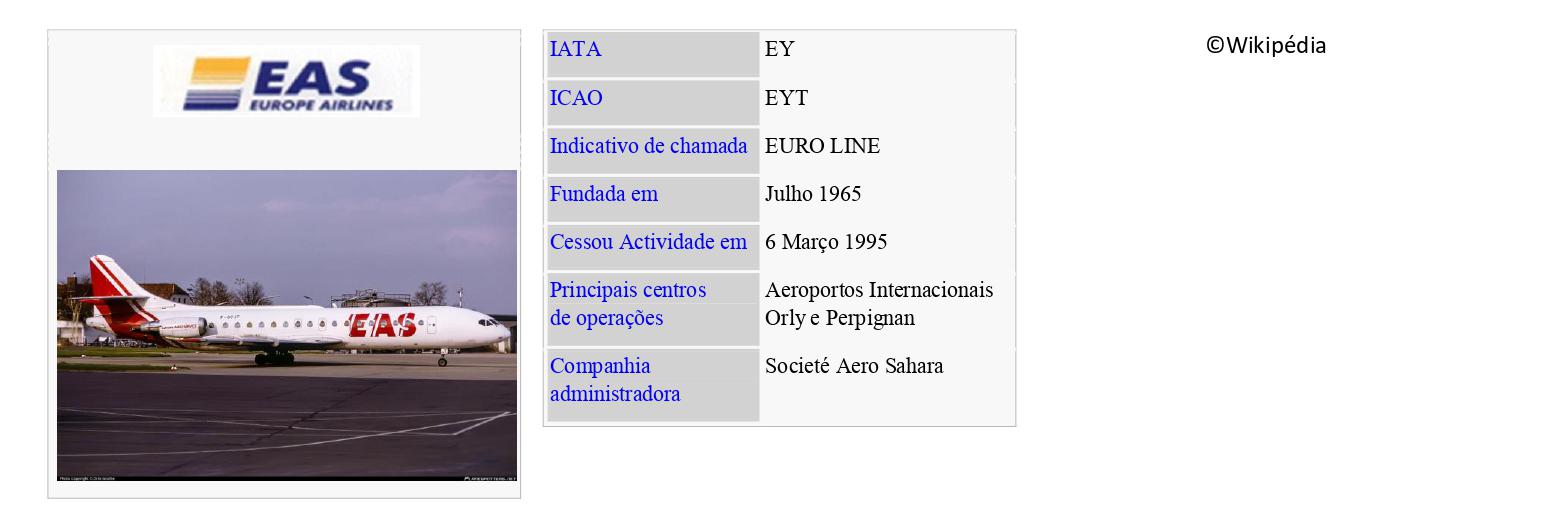 EAS EUROPE AIRLINES